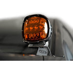 Addictive Desert Designs Hammer Black steel ditch light brackets for 2015-2020 Ford F-150 and Raptor.