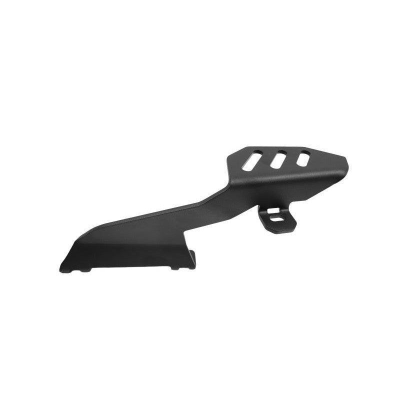 Hammer black powder-coated 1/8-inch steel ditch light brackets for 2023-2025 Ford F-250 and F-350 Super Duty trucks.