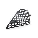 Hammer Black 1/8-inch steel Molle storage panels installed on the rear interior window area of a Ford Bronco.