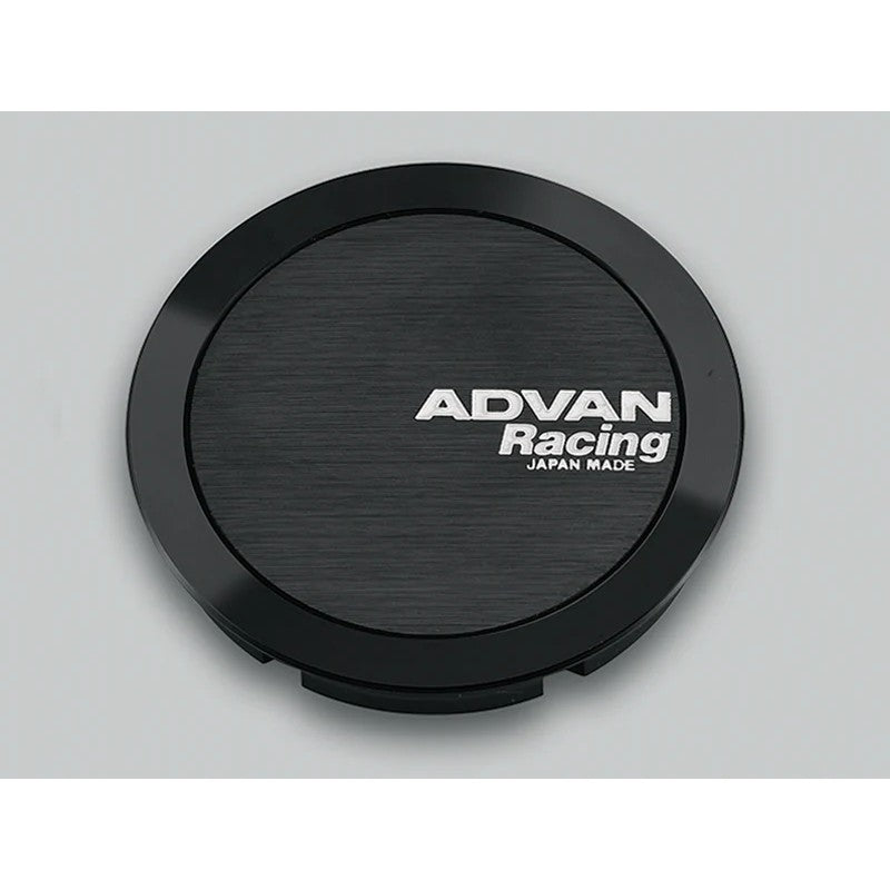Single Advan Full Flat 63mm black center cap