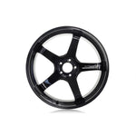 Advan GT Premium Version 5-spoke forged wheel in Racing Gloss Black finish with engraved logo