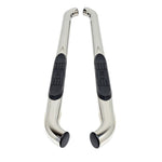 Westin E-Series 3" Stainless Steel Round Nerf Step Bars for 2024-2026 Toyota Tacoma Xtra Cab