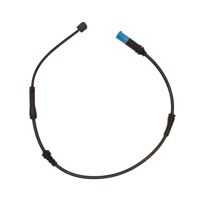 DFC front brake pad wear sensor wire with black electrical connector and insulated lead for BMW Z4 and Toyota GR Supra.