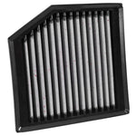 AEM DryFlow grey synthetic oil-free performance panel air filter.
