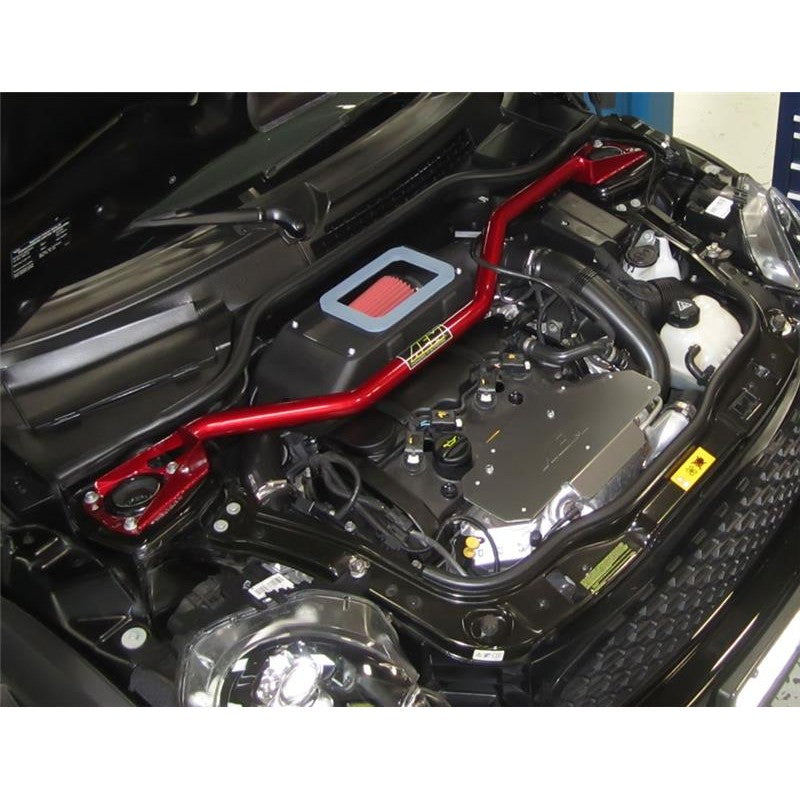 AEM 21-721C black powder-coated cold air intake system with grey Dryflow synthetic air filter for Mini Cooper