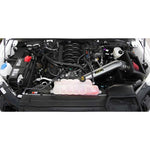 AEM Brute Force air intake system with gunmetal gray aluminum tube and a grey tapered synthetic air filter.