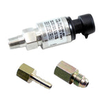 AEM 3.5 BAR stainless steel MAP sensor with wiring connector and 1/8 inch NPT to -4 AN adapter
