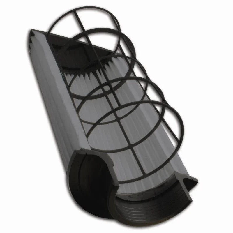 AEM Dryflow conical air filter featuring oil-free synthetic media with 5.5-inch base and 4.75-inch top diameter.