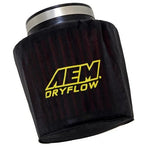 AEM black hydrophobic micro-screen pre-filter wrap for air filters, 7.5 inch length.