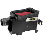 AEM 21-807C cold air intake kit with oversized DryFlow filter and heat shield for 2.0L Infiniti Q50.