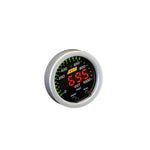 AEM X-Series 52mm digital EGT gauge with numeric center display and green LED outer ring