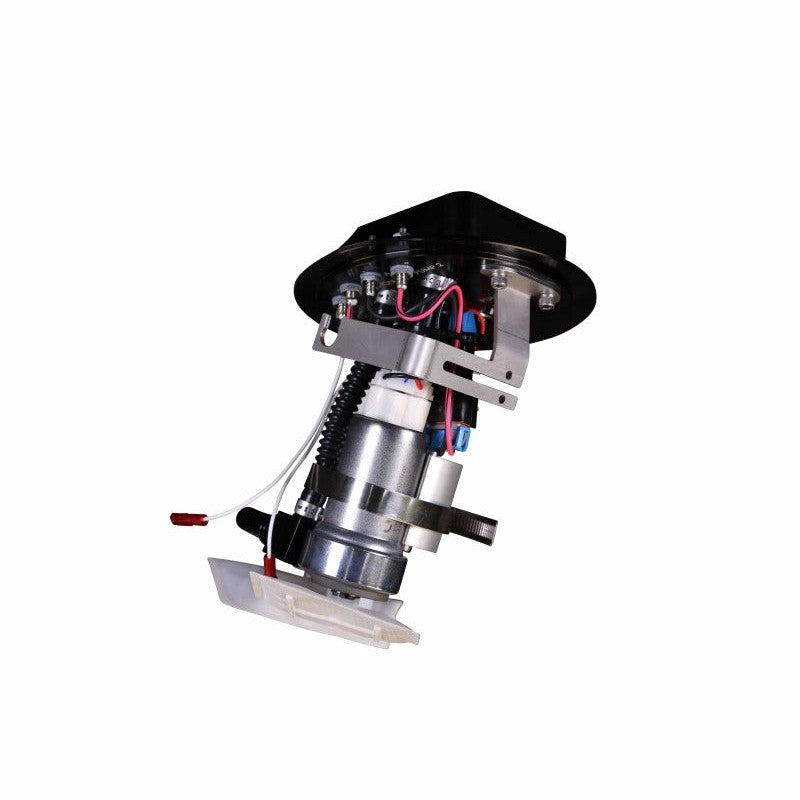 Aeromotive 18094 dual 525 LPH high-performance fuel pump assembly for Dodge Challenger and Charger.