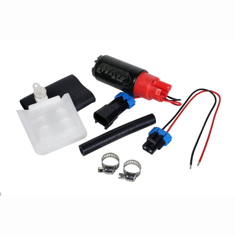 Aeromotive 11565 325 Series Stealth in-tank electric fuel pump with a compact 38mm silver body.