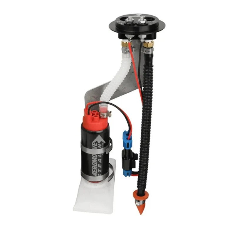 Aeromotive 19139 fuel pump and hanger assembly for 1986-1998 Ford Mustang performance fuel systems.