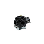 Aeromotive X1 Series 13305 EFI bypass fuel pressure regulator with black finish and -08 ORB ports.