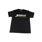 Large Aeromotive Fuel Systems shop banner in black and red measuring 32 inches by 92 inches.