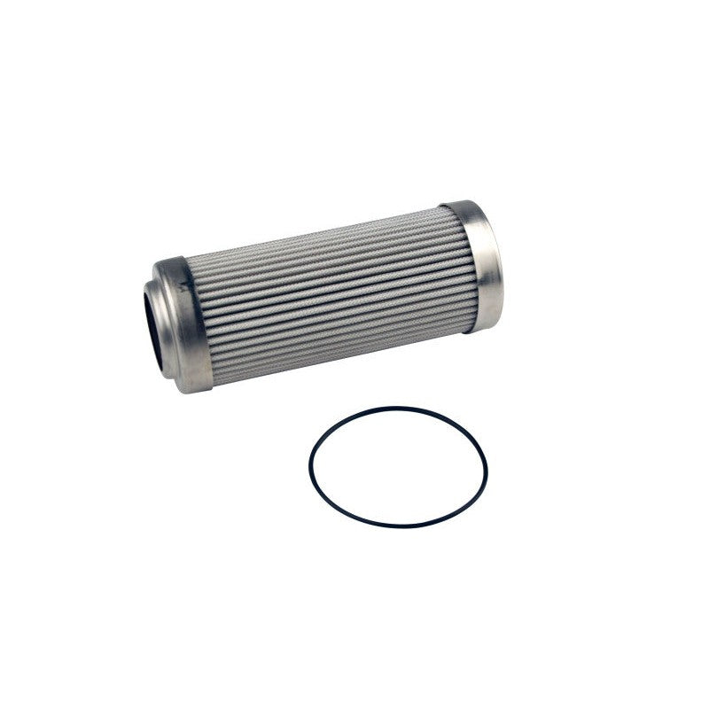Aeromotive 12639 10-micron microglass fuel filter element for Aeromotive 12339 and 12341 filter housings.