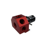 Aeromotive 13133 Extreme Flow EFI fuel pressure regulator with five-port body, AN-10/AN-08 ports, and 0.500 valve.