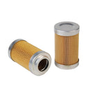 Aeromotive 12601 replacement 10 micron fabric fuel filter element with pleated filtration media