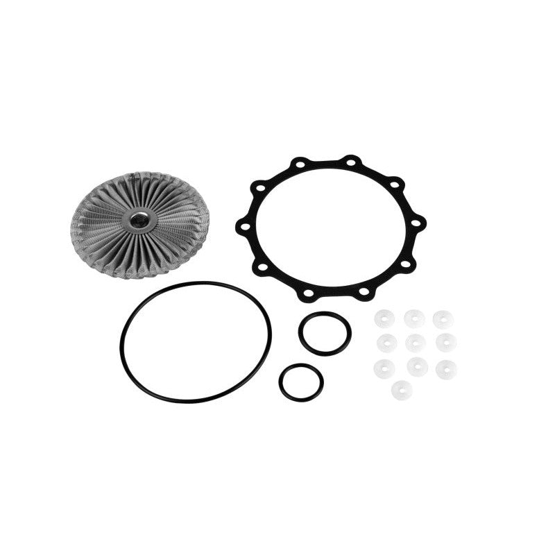 Aeromotive 12605 cylindrical replacement fuel filter element for Phantom and Stealth series fuel pump systems.