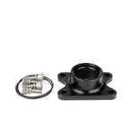 Aeromotive 11734 spur gear fuel pump outlet fitting featuring a high-flow AN-12 threaded port.