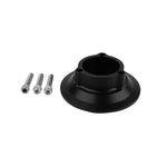 Aeromotive precision-machined V-band mounting adapter for spur gear series fuel pumps