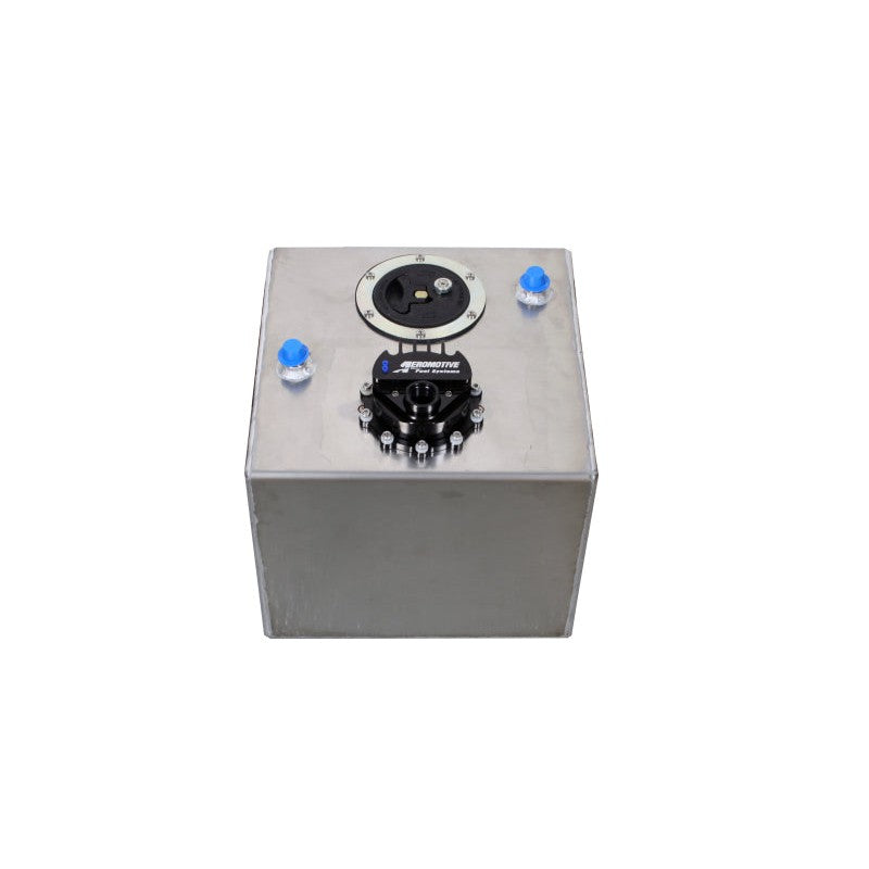 Aeromotive TRV series 6 gallon fuel cell with integrated 18647 Brushless Spur 10.0 gear pump