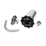 Aeromotive 18668 Universal Stealth fuel system assembly featuring an A1000 pump and billet aluminum mounting plate.