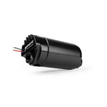 Aeromotive 11192 Brushless Spur 5.0 round in-line fuel pump with integrated variable speed controller.