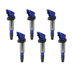 Six aFe POWER SCORCHER high-performance ignition coils for BMW engines