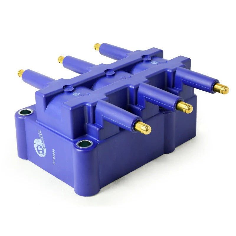 aFe POWER SCORCHER high-performance ignition coil for 2001-2011 Chrysler, Dodge, and Jeep V6-3.8L engines.