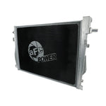 Brushed aluminum aFe BladeRunner Street Series radiator for 2011-2016 Ford F-250/F-350 Super Duty.