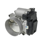 aFe POWER 80mm throttle body with silver CNC-machined 6061-T6 billet aluminum adapter and wiring harness