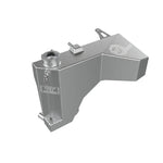 Brushed aluminum TIG-welded aFe BladeRunner GT coolant expansion tank with integrated sight tube for 2011-2023 Mopar vehicles