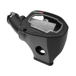 aFe Power Momentum GT cold air intake system with black XLPE housing, clear window, and Pro DRY S air filter.