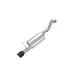 aFe Takeda 2.5-inch 304 stainless steel axle-back exhaust system for 2014-2019 Toyota Corolla with 4-inch black tip.