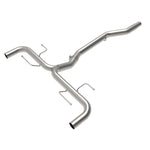 aFe Power Mach Force-Xp 304 stainless steel axle-back exhaust system for 2017-2025 Alfa Romeo Giulia 2.0L