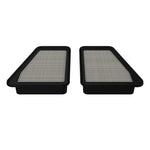 aFe Magnum FLOW Pro DRY S replacement air filter with 3-layer oil-free synthetic media and polyurethane frame