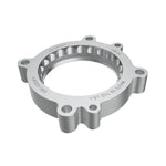 CNC-machined 6061-T6 billet aluminum aFe Silver Bullet throttle body spacer for 2018-2023 Volkswagen Atlas V6-3.6L.