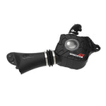 aFe Momentum GT cold air intake with black XLPE housing, clear sight window, and Pro DRY S synthetic air filter