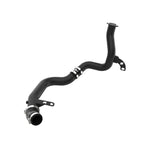 Wrinkle black aFe POWER BladeRunner hot charge pipe kit with 5-ply silicone couplings and SmartSeal clamps for Veloster N