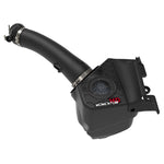 aFe Momentum HD intake system with black XLPE housing and 10-layer Pro 10R filter for 2020-2023 Jeep 3.0L models.