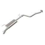 aFe POWER ROCK BASHER 2.5-inch 409 stainless steel cat-back exhaust system with high-flow muffler for Toyota Tacoma.