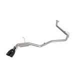 aFe Takeda 304 stainless steel cat-back exhaust with dual black tips and expansion chamber for 2025-2026 Toyota Camry