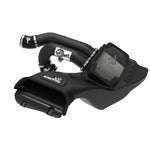 aFe Momentum XP air intake with dual wrinkle-black aluminum tubes and XLPE housing for Ford F-150 3.5L