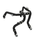 aFe POWER BladeRunner wrinkle black aluminum hot and cold charge pipes for 2021-2025 Ford Bronco V6-2.7Ltt