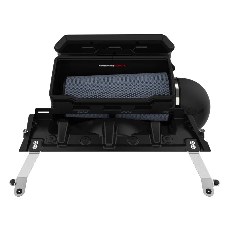 aFe Magnum FORCE Stage-2 cold air intake with 18-inch Pro 5R air filter and XLPE housing for Ram 1500 TRX.
