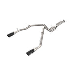aFe Vulcan Series 304 stainless steel cat-back exhaust with dual 4.5-inch black tips for 2021-2025 Ford F-150 Raptor