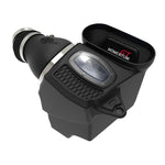 aFe Momentum GT cold air intake system with sealed XLPE housing and 8-inch Pro 5R filter for Jeep Wrangler Rubicon 392