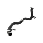 aFe POWER BladeRunner wrinkle black aluminum hot charge pipe with 5-ply silicone couplings for 2022-2023 Hyundai Kona N